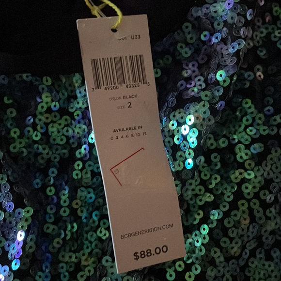 BCBG GENERATION sequin shorts NWT - Picture 3 of 6